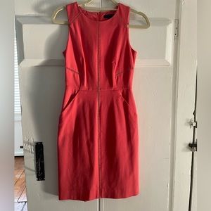 JCrew Summer Dress in Pink. Excellent for work use. Sophisticated. Size 00